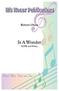 Is A Wonder SATB choral sheet music cover